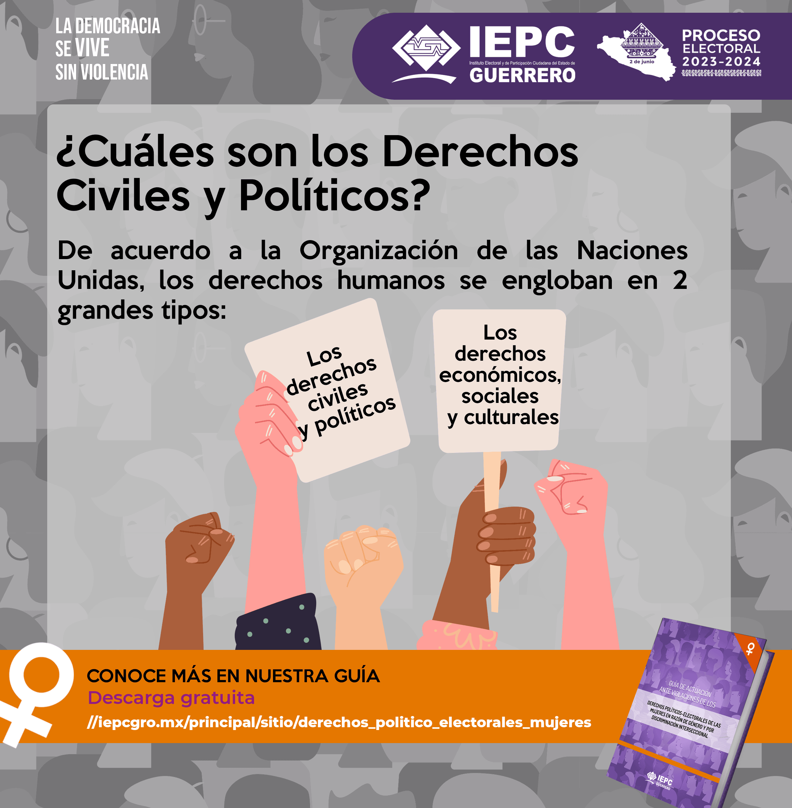 Cartel - Derechos civiles y politicos
