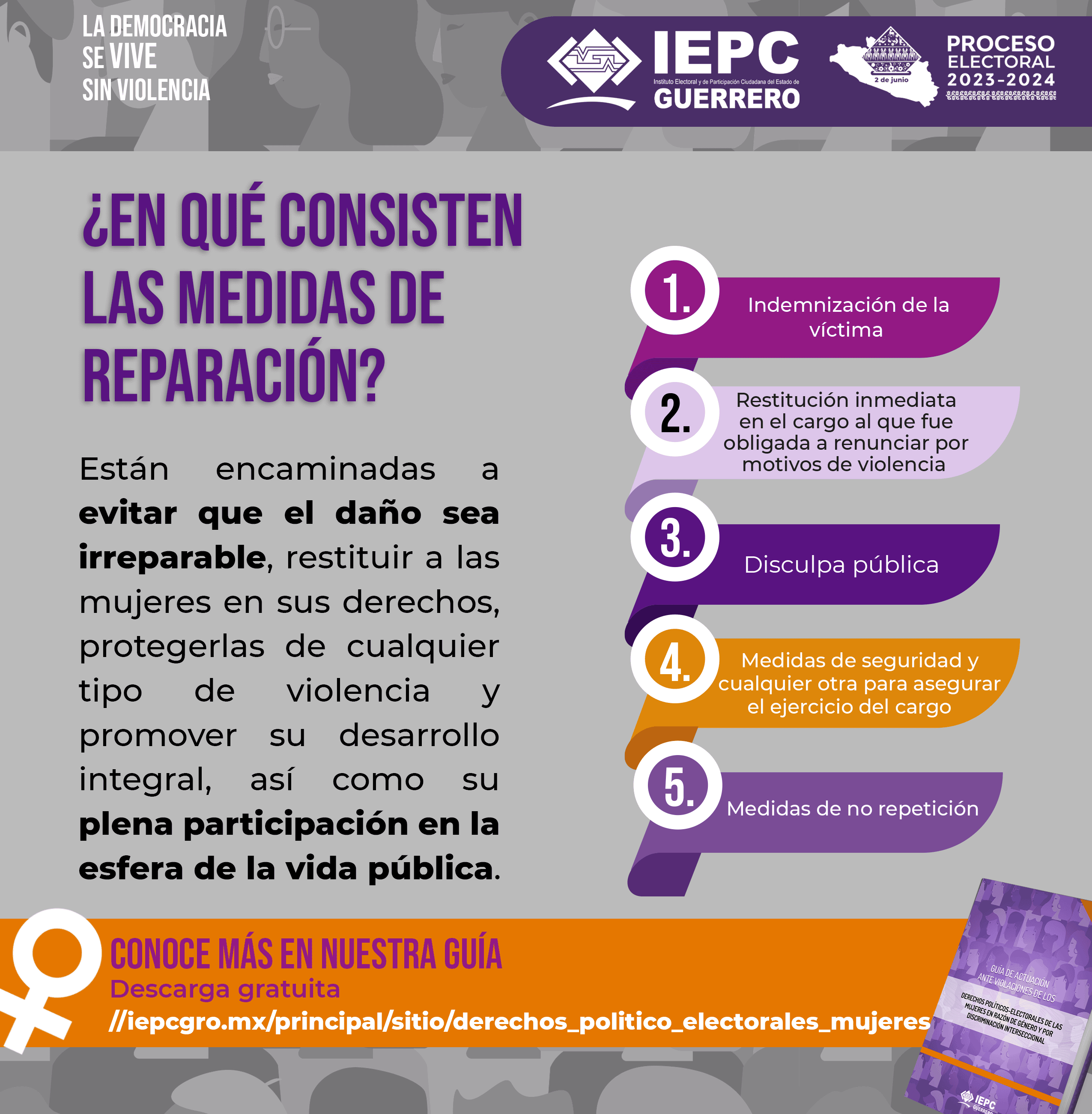 Cartel - Medidas de reparacion