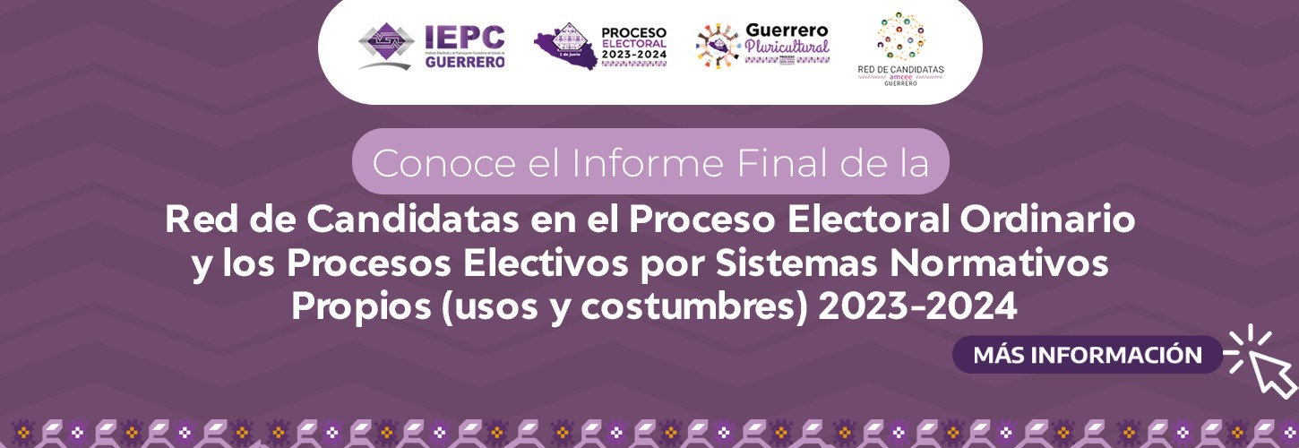 Banner - Informe Final de la red de Candidatas